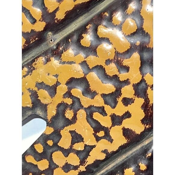 Large Minimal Brown Painted Leaf Wall Hanger - Picture 6 of 12